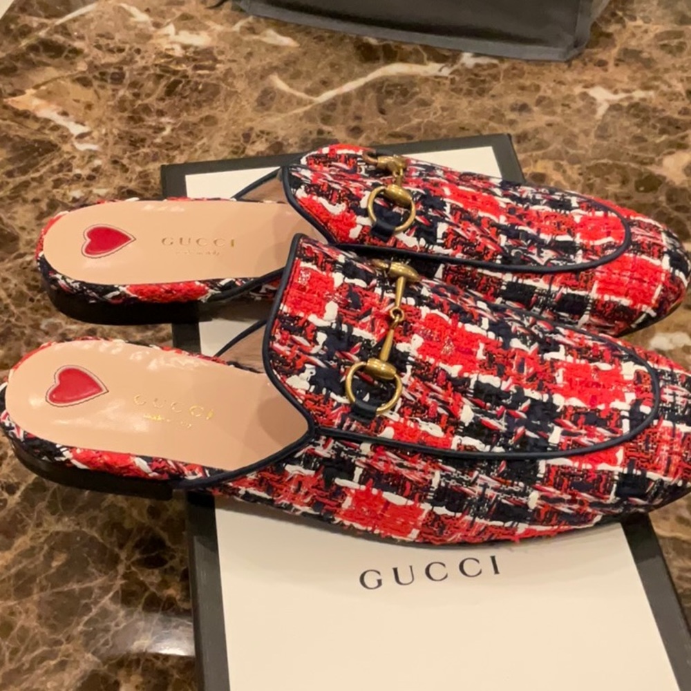 GUCCI MULES IN SIZE 39.5 NWT - Picture 3 of 6